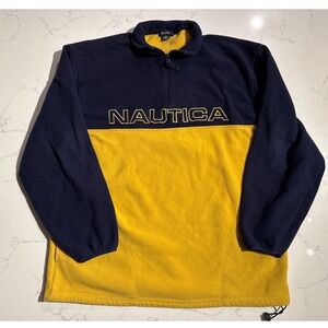 Nautica Mens Pullover Quarter Zip